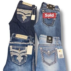 Rock revival and Miss me jean bundle size 27